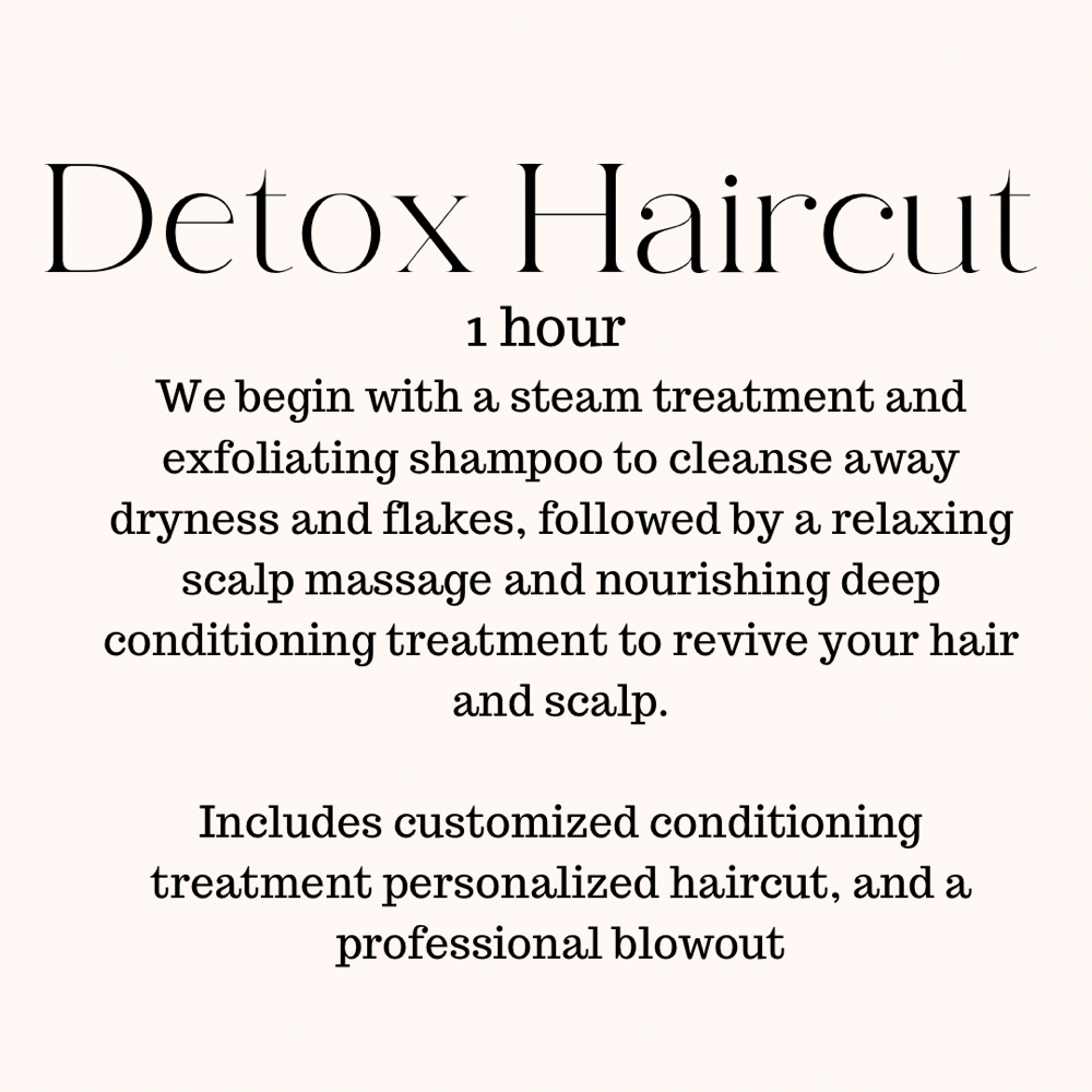 Detox Haircut at Hair By Melanie in Conshohocken, PA