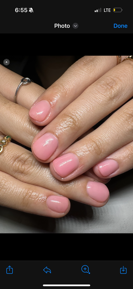 European Structured Gel Manicure