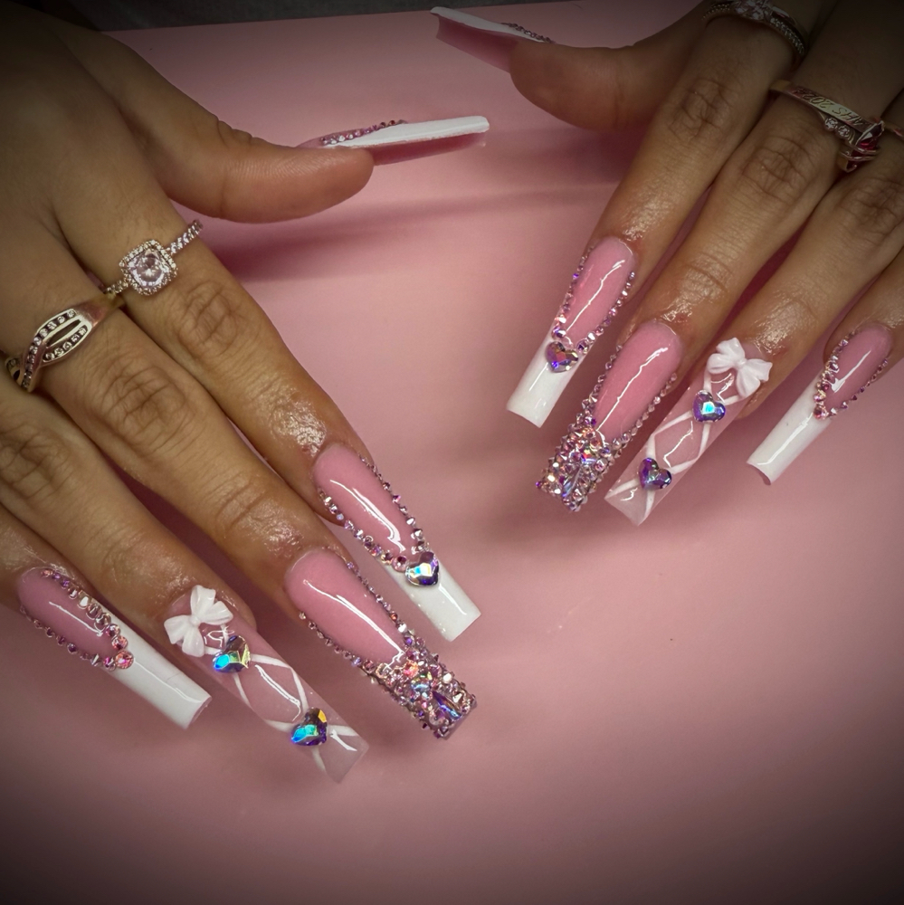 Full Set- Length 3-2 (MODERATE) at Girl Talk Nail Studio in Arvada, CO