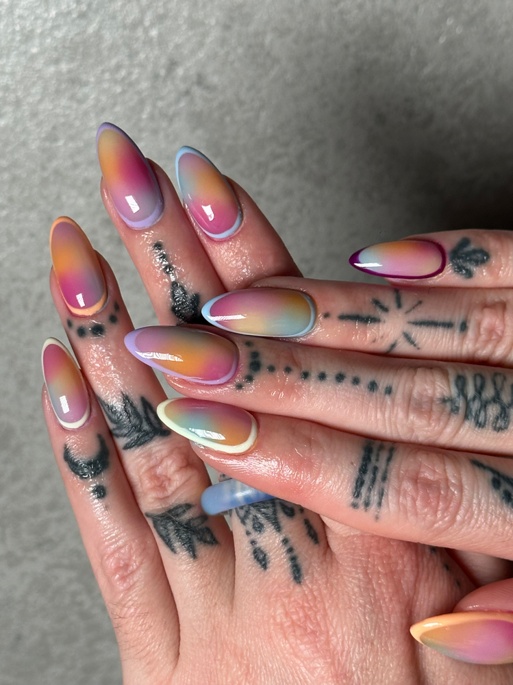 SOAK OFF + TIER 3 SET (POLYGEL) at NAILS BY SIZZLE in Sayville, NY