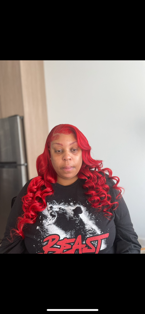 Frontal Bond In Quick Weave