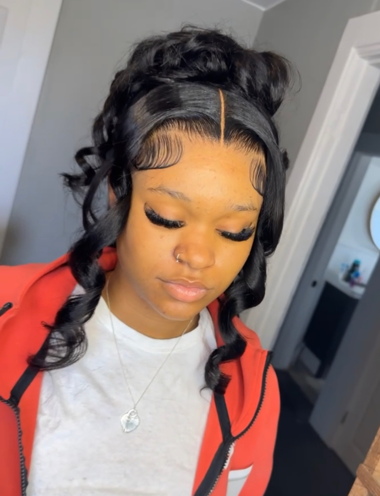 PIN UP WIG INSTALLATION