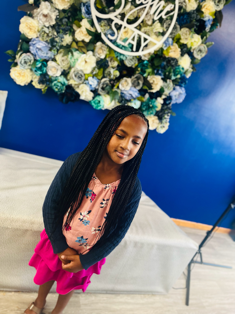 Braid Style  School Ages 6-12