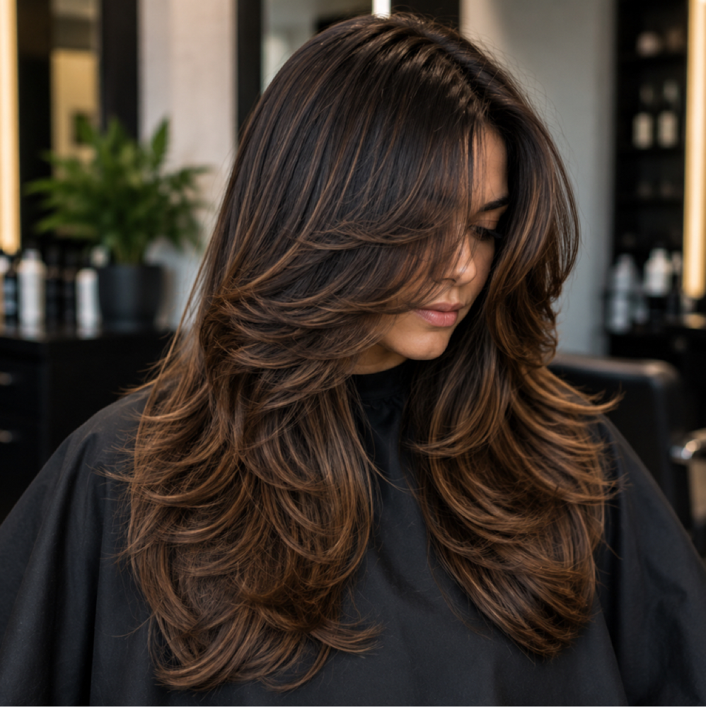 Butterfly Haircut at Dania’s Hair Studio in Tampa, FL