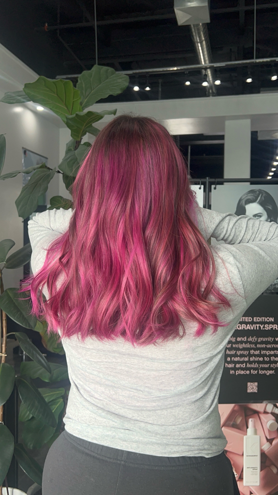 Vivid Custom Color at Hailey Guti Hair in Orcutt, CA