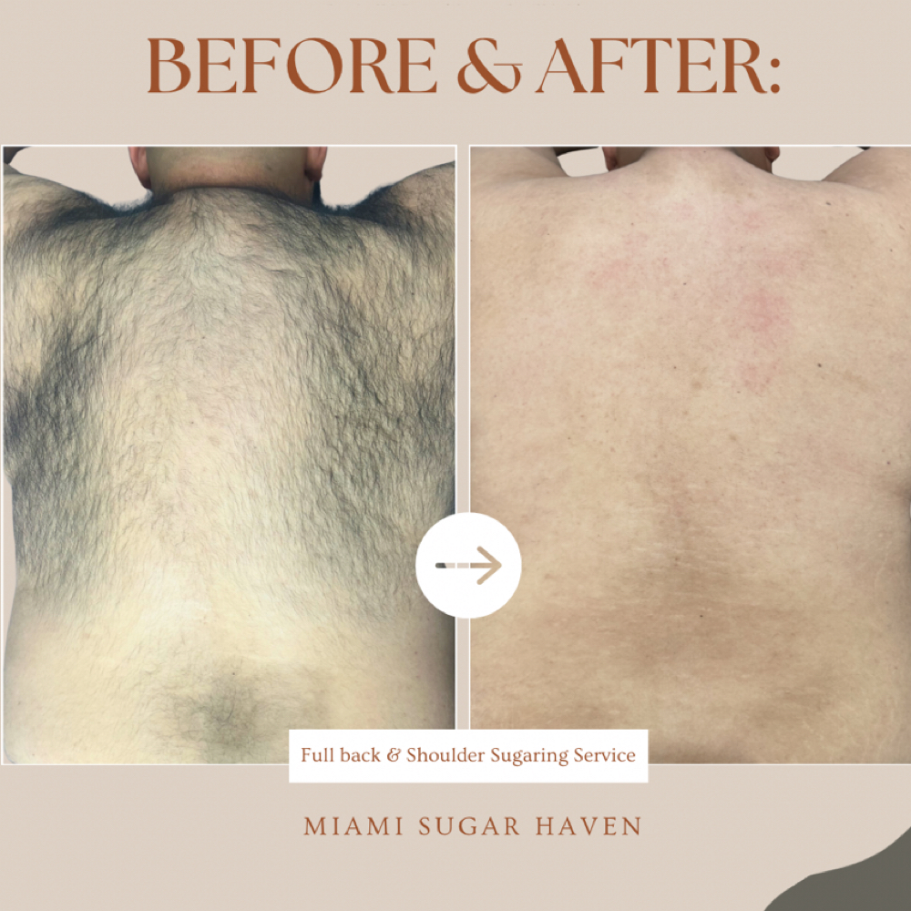 Men's Back at Miami Sugar Haven in Coral Gables, FL