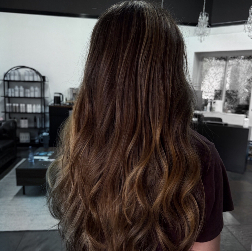 Partial Color Transformation at Jenny V Hair Artistry in Vacaville, CA