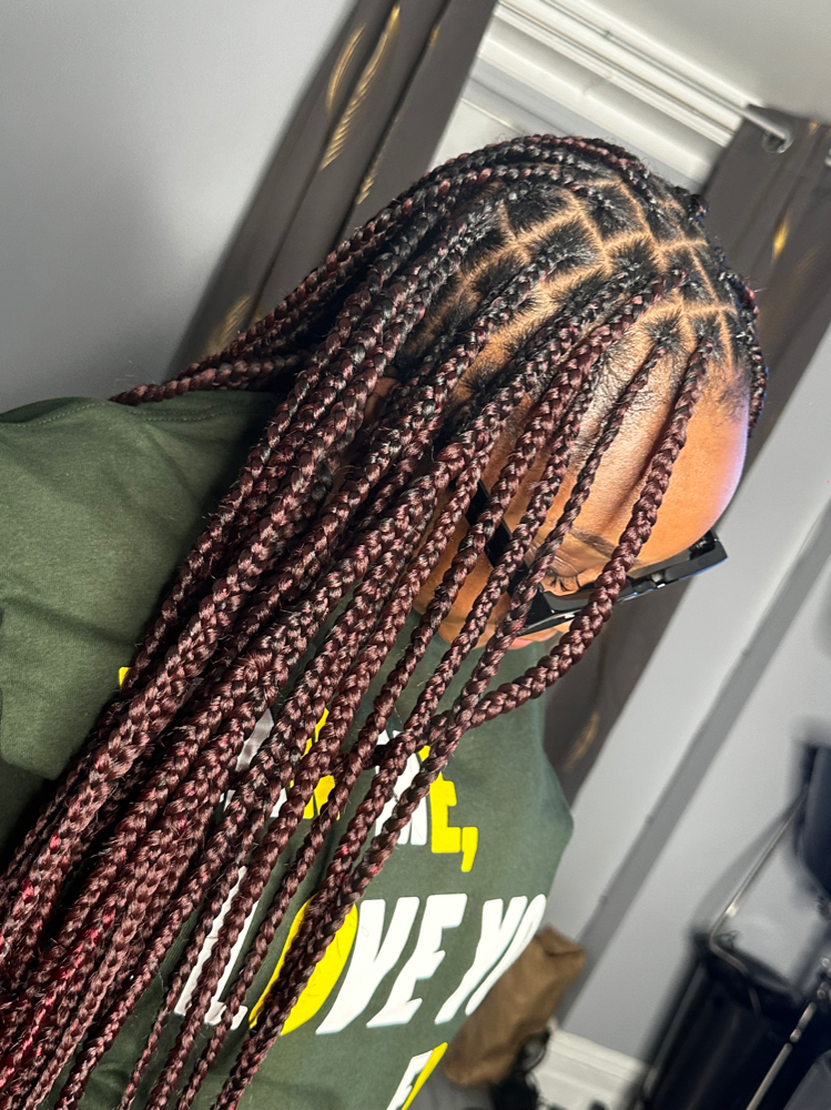 Smedium Box braids