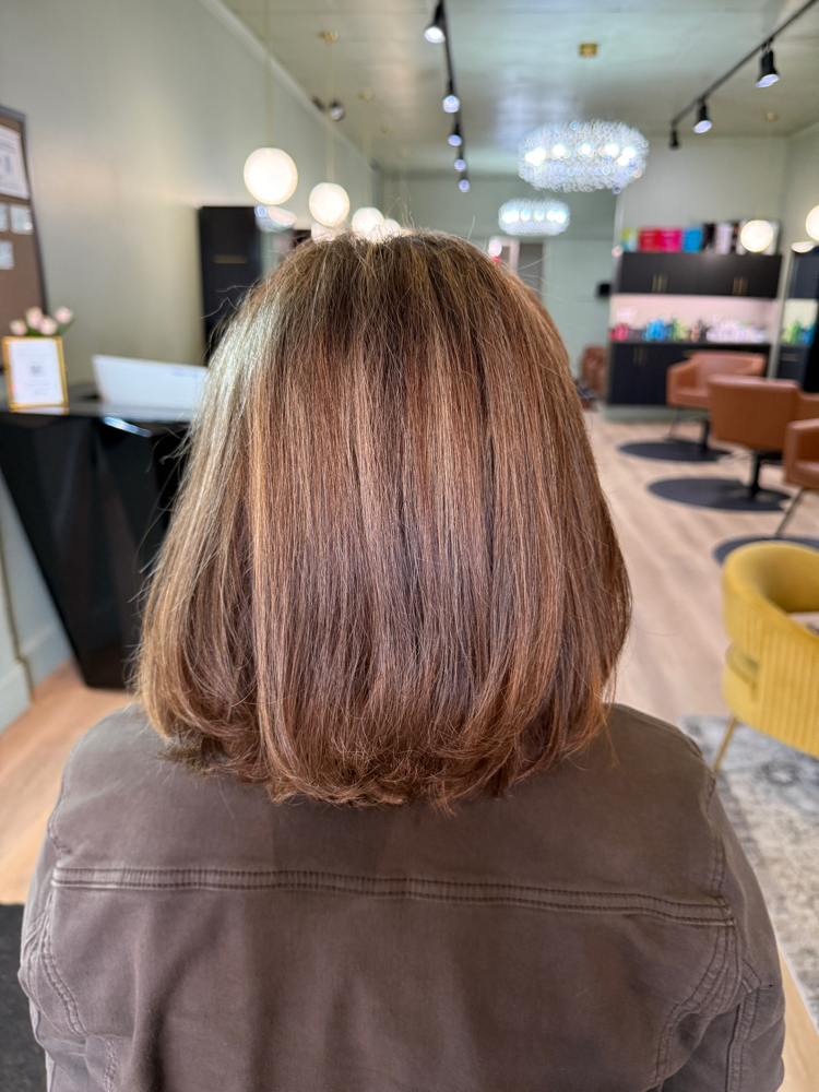 Highlights And Root Color