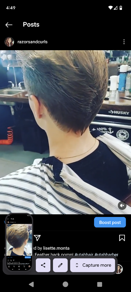 Men's Cut