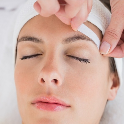 Brow shaping and wax at Sheri  Day Spa by the Sea in Morehead City, NC