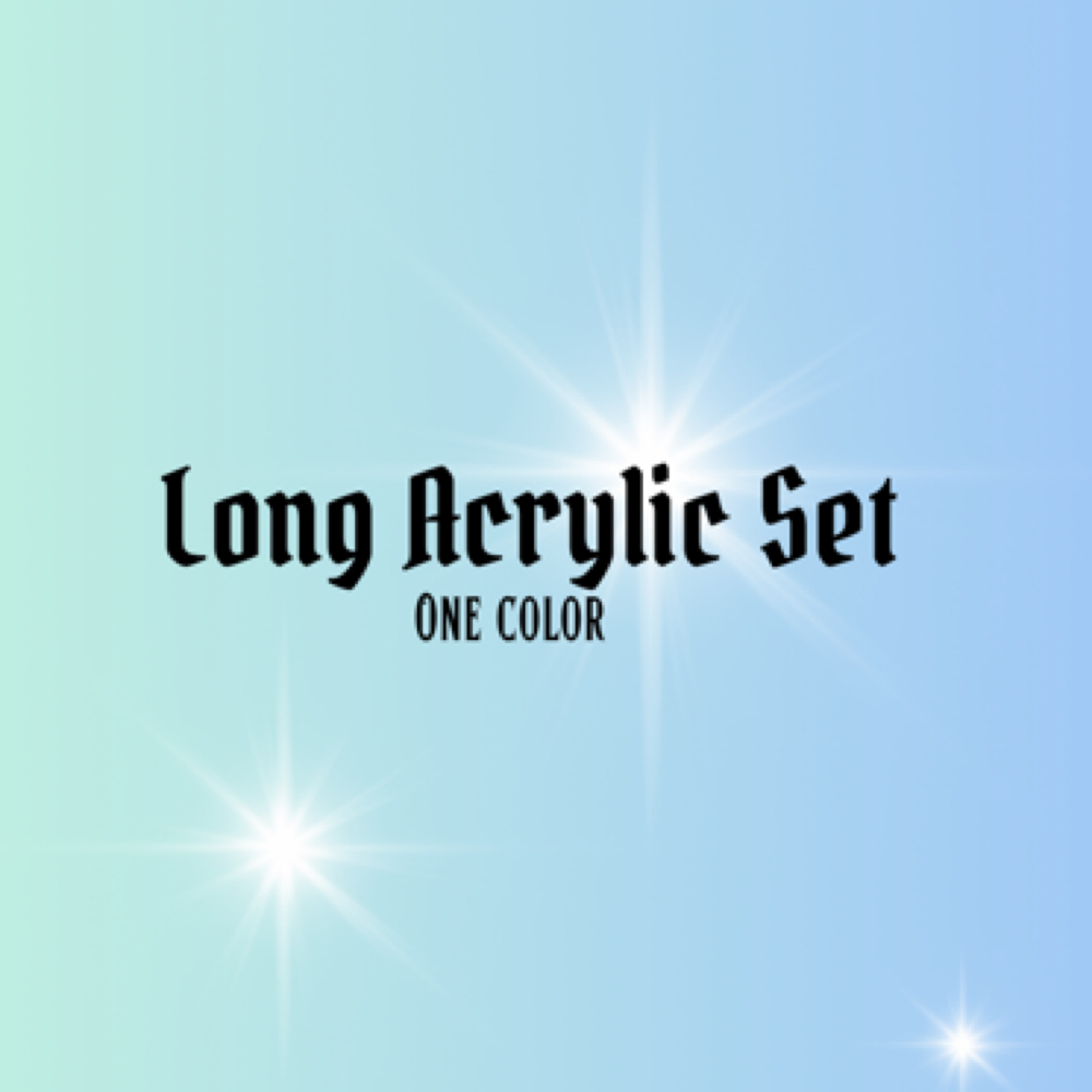 LONG ACRYLIC SET at Bombshell Beautique Salon & Spa in Canyon Lake, TX