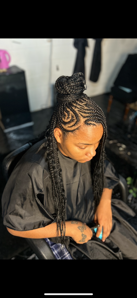 Tribal Knotless Boho