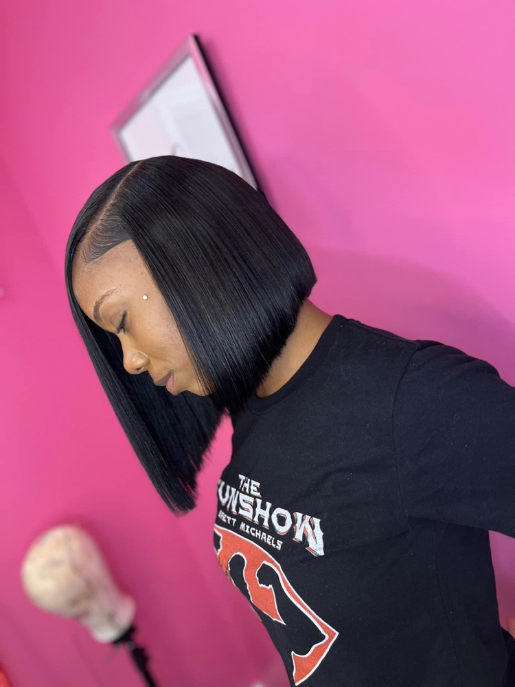 Traditonal Quickweave Bob at DEMOSHAY STYLES 💅🏾 in Memphis, TN
