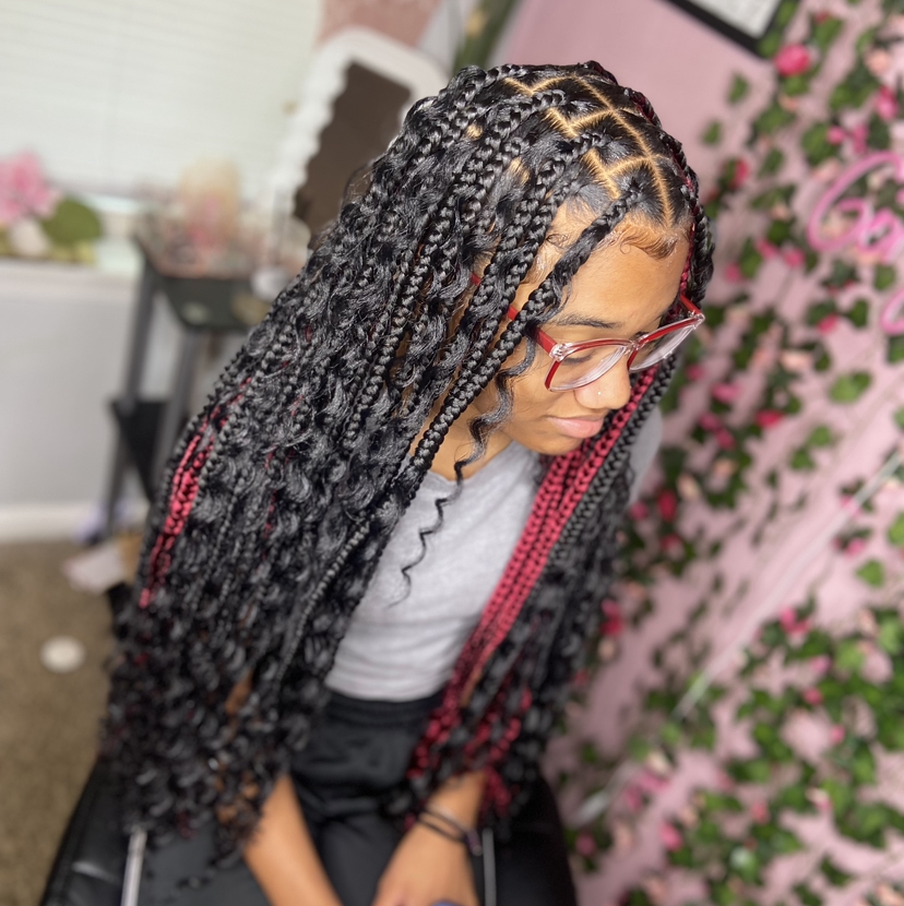 Medium Boho Knotless