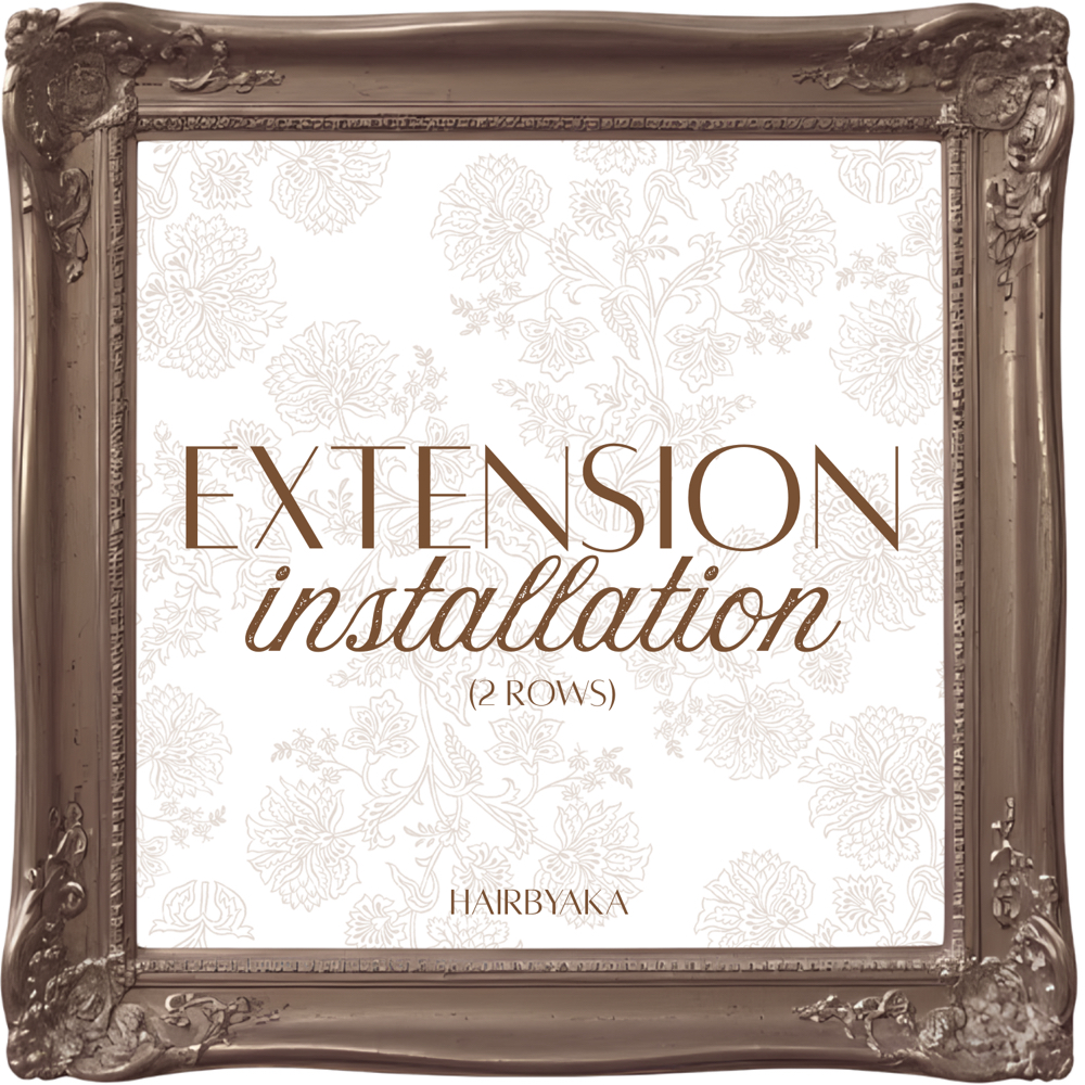 Extension Installation 2 Rows at Hair by AKA in Cedar Falls, IA