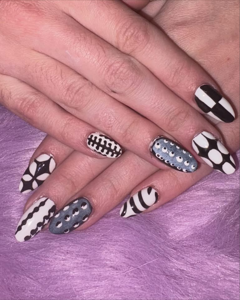 Gel-X Full Set at FairlyGrim Studio in Greenwood, IN