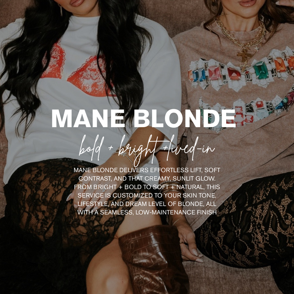 MANE BLONDE at bri updike in Newburgh, IN