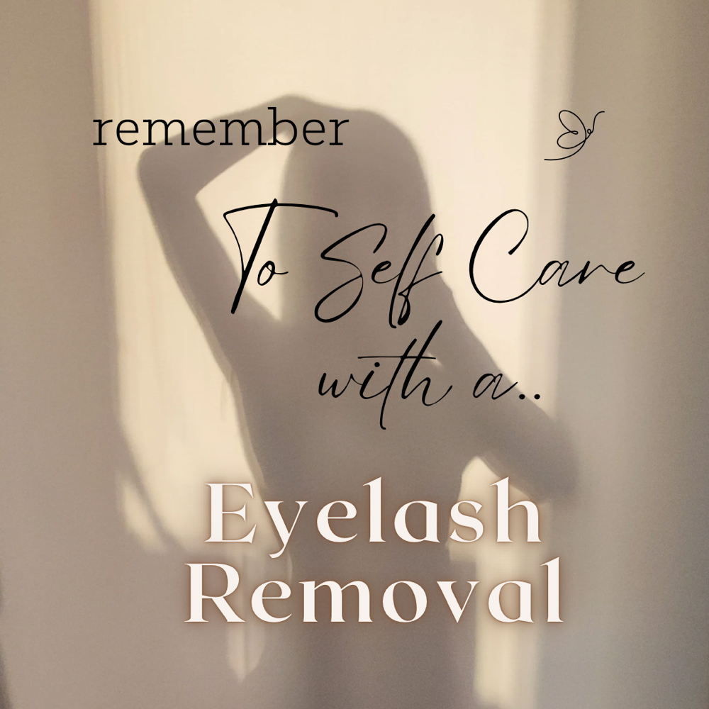 Eyelash Extension Removal