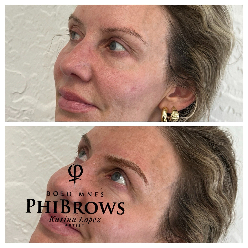 Nano Brows includes Touch-Up at Bare Lacquer Brows Lashes in Chandler, AZ