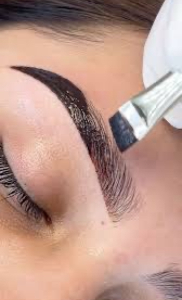 Brow Tint at Envy’s Krysta and Grace in Bay City, MI