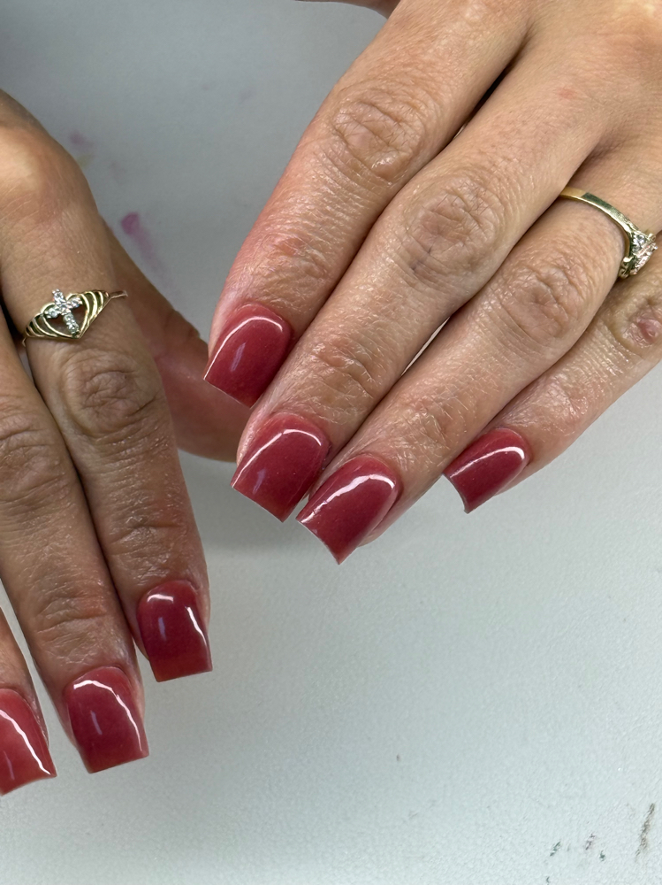 Acrylic Overlay at The Vanity Key in Lunenburg, MA