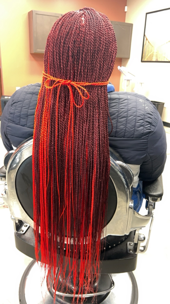 Small Butt Length Senegalese Twist