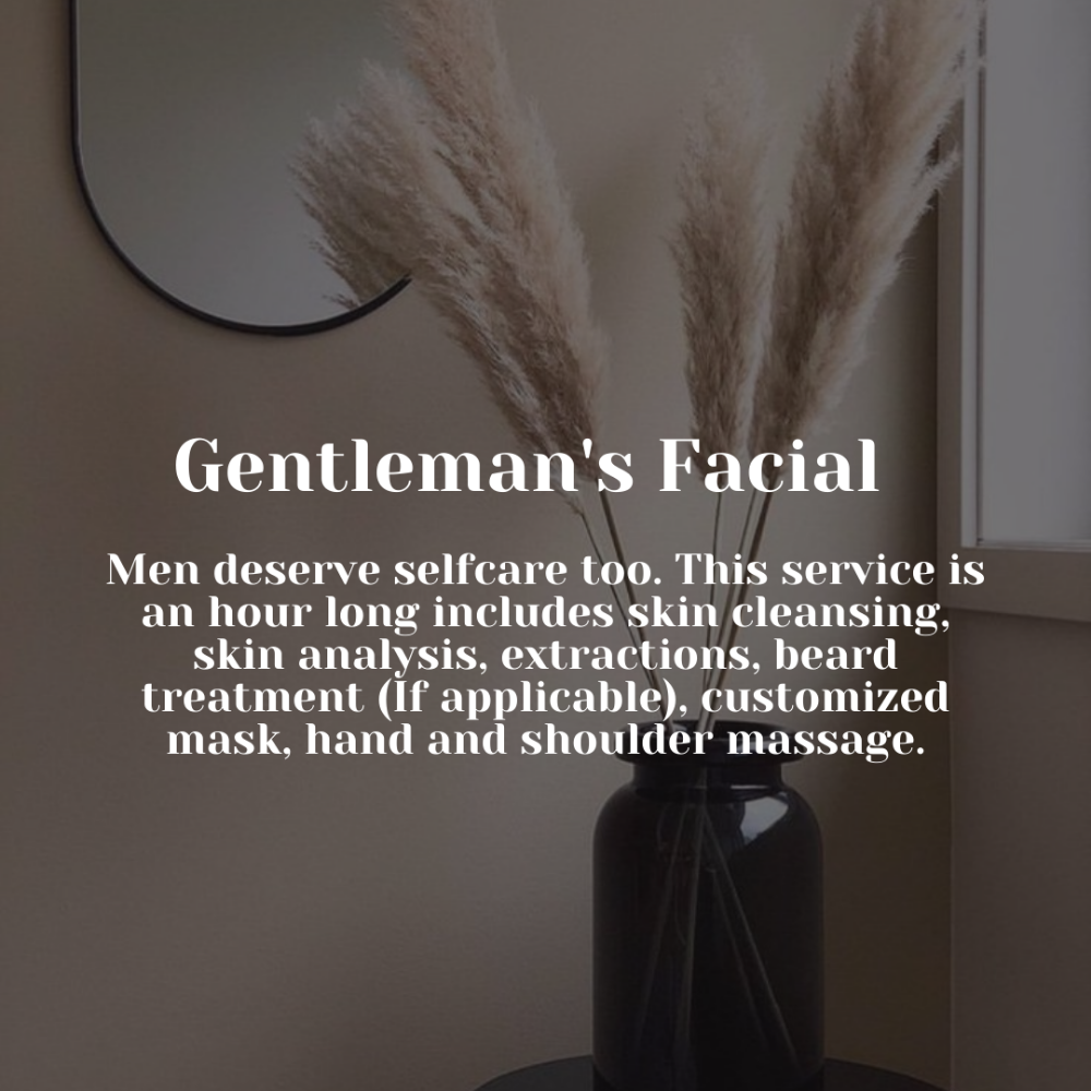 Gentlemen's Facial