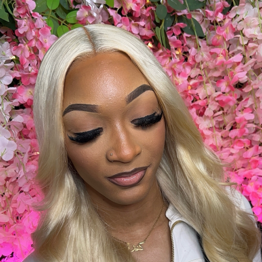 Soft /Natural Glam at The Pressed Nail Bar in Lithonia, GA