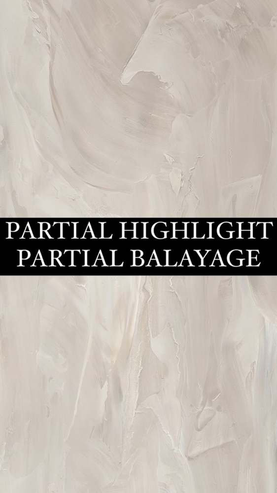PARTIAL HIGHLIGHT/BALAYAGE