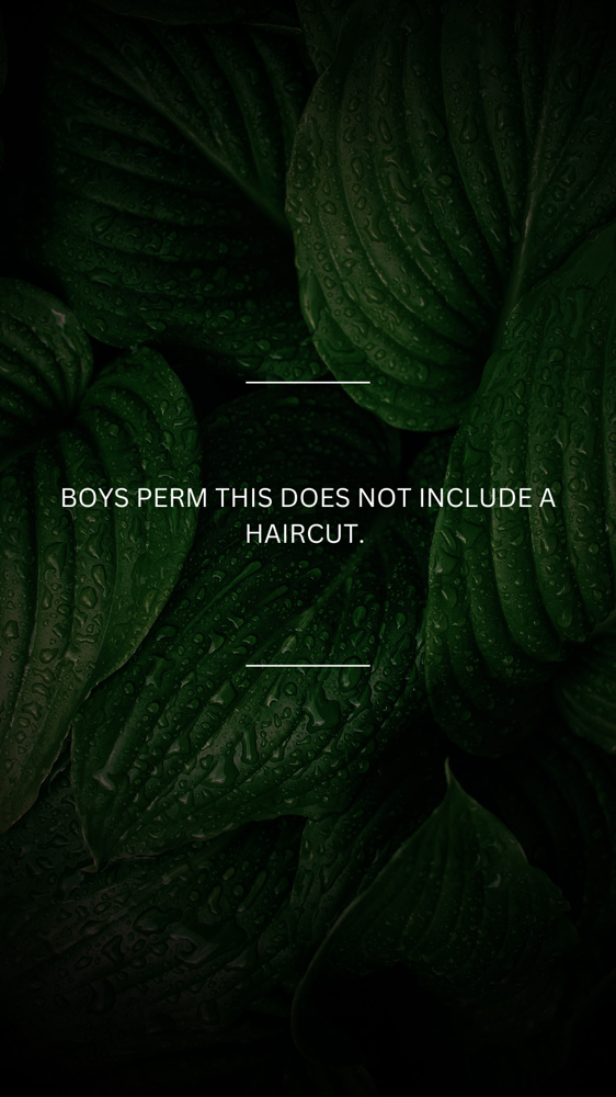 Boys Perm