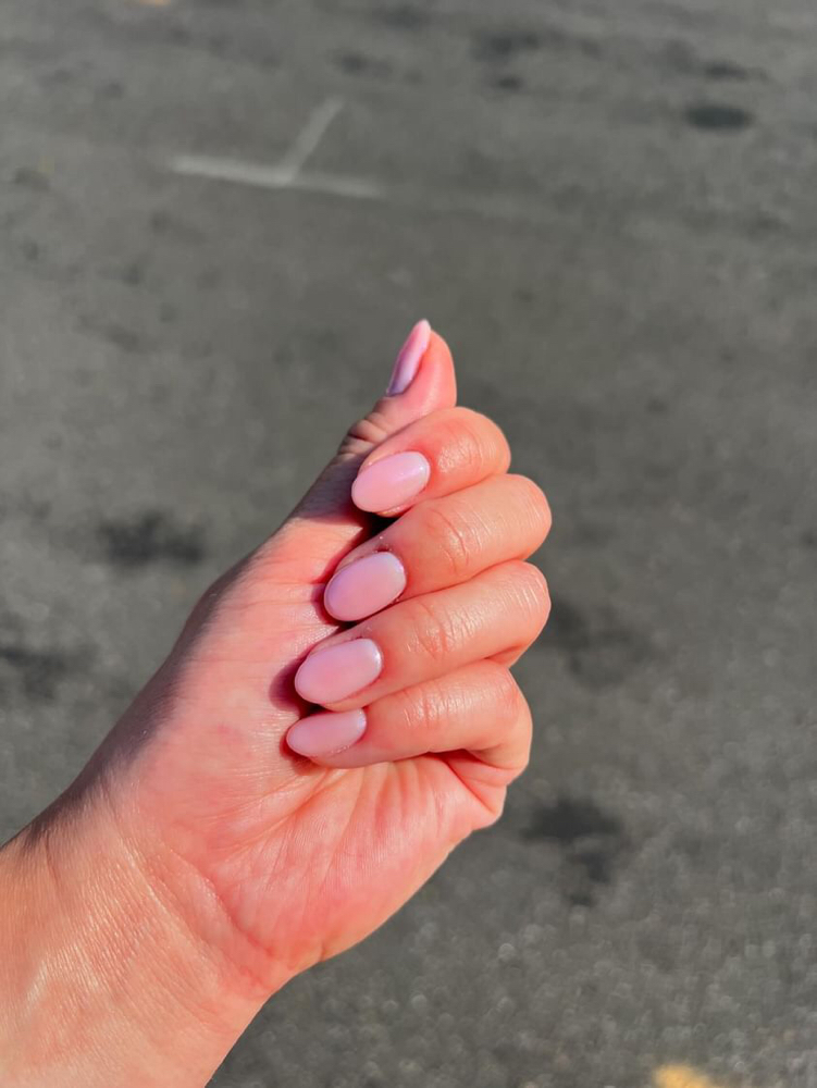 Sculpted Gel Mani at Sacred Creations Studio