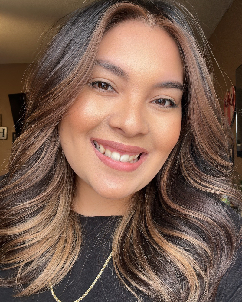 Face Framing Foils at Angie’s Aesthetics in Midland, TX