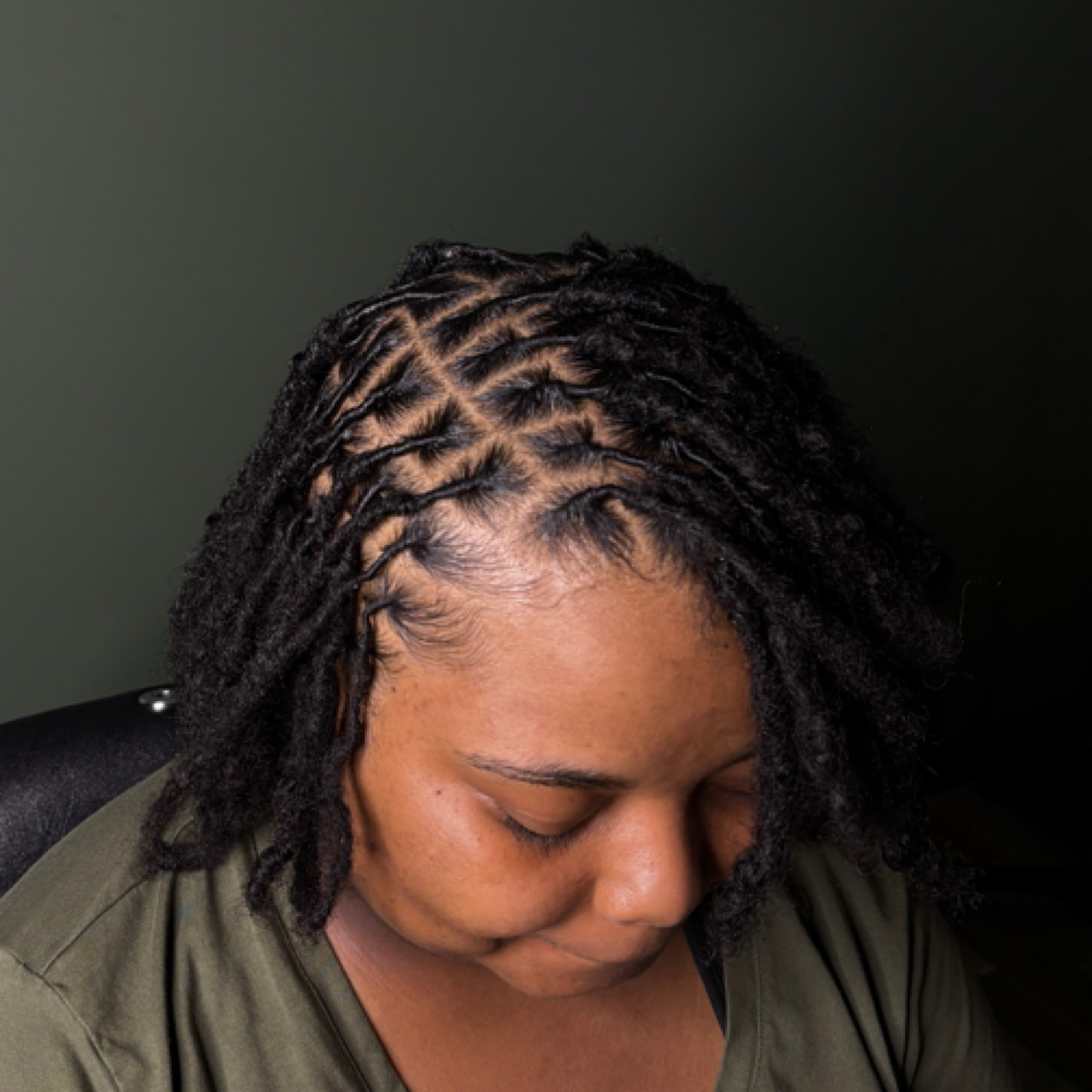 Loc Retwist at Revive Beauty Lounge in Natchitoches, LA