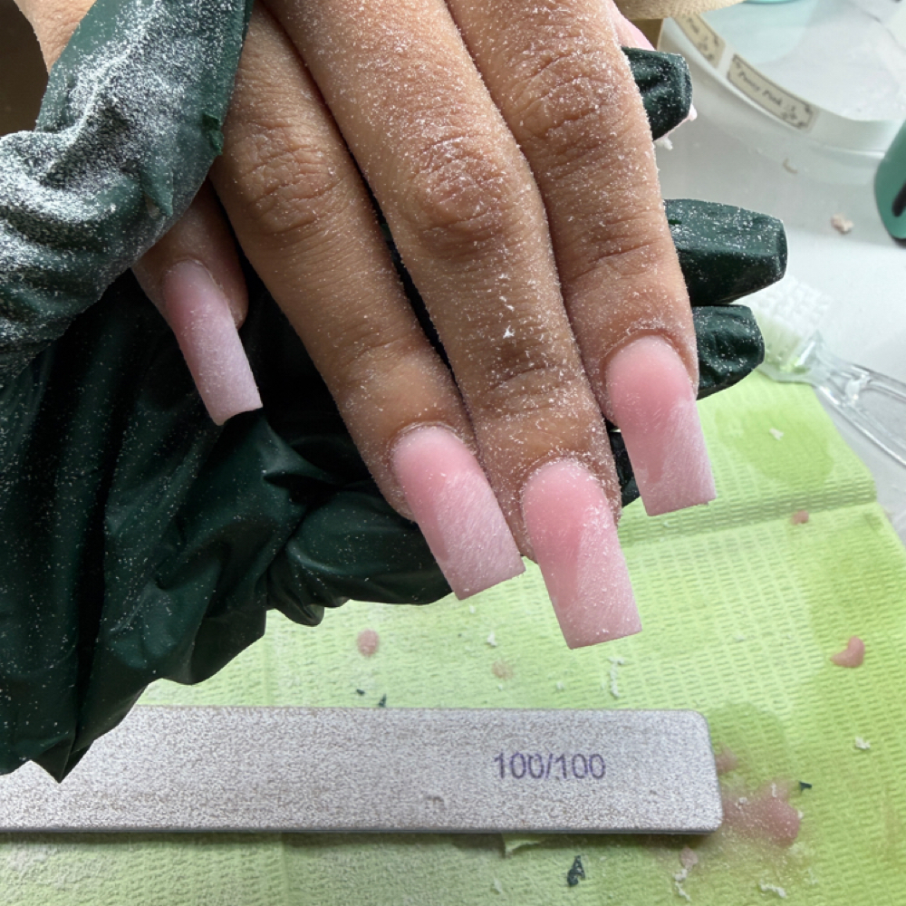 Nail biter prep at Tonixnails in Bradenton, FL