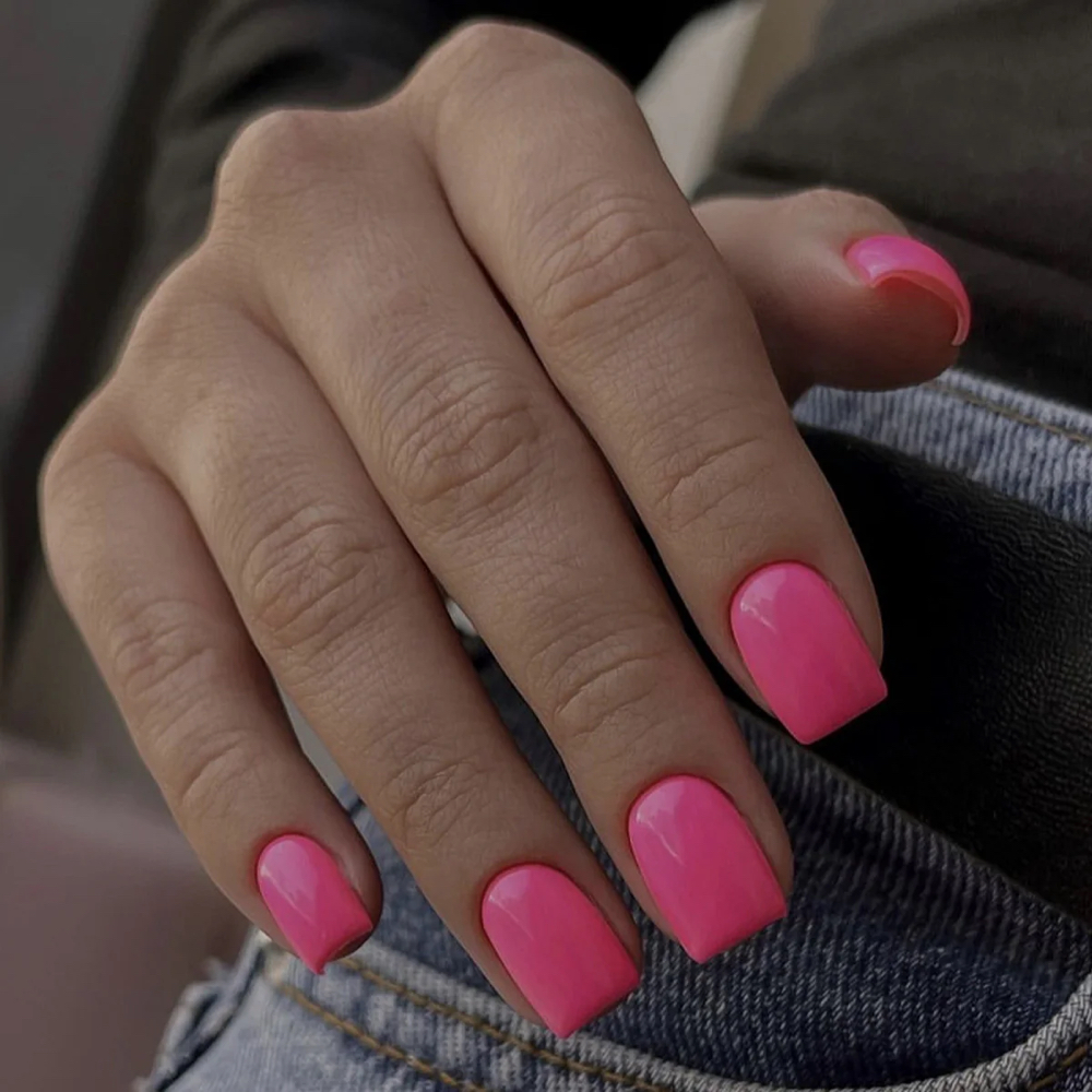 Small length nail soild color only