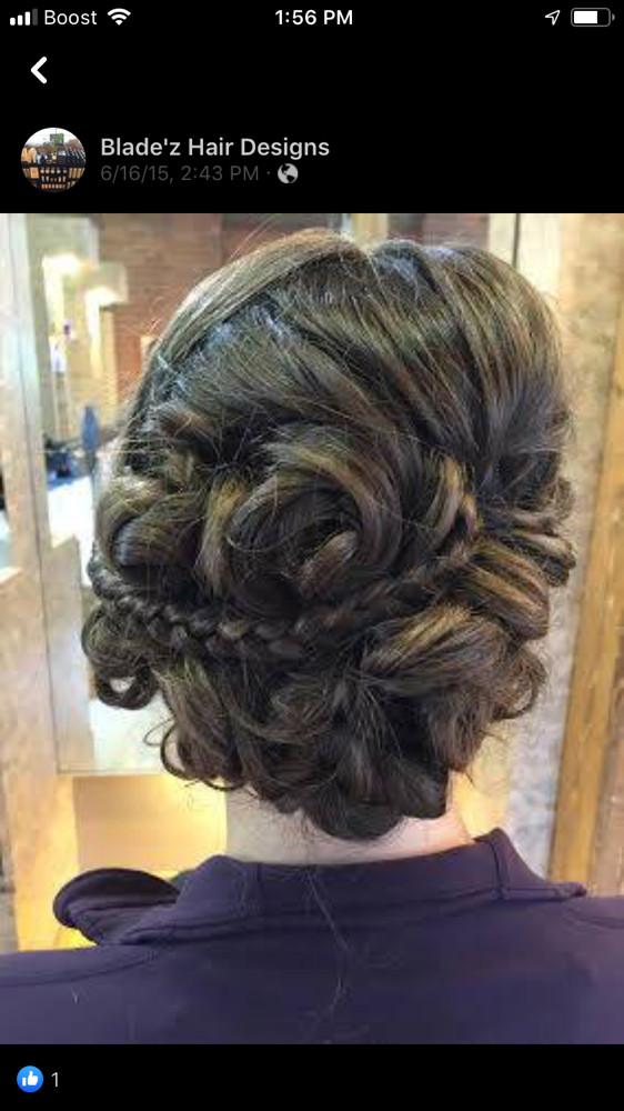 Updo at Hair by Crystal Paige in Attleboro, MA