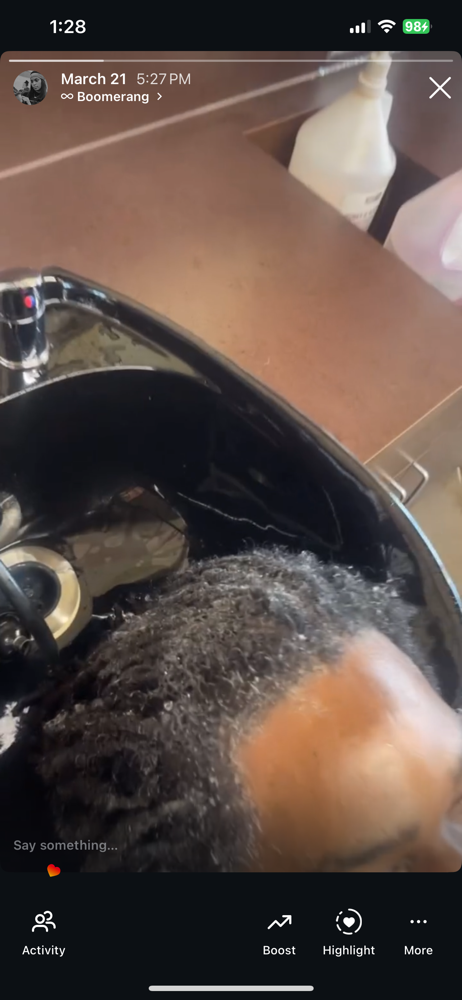 Shampoo REQUIRED for buildup/dirt