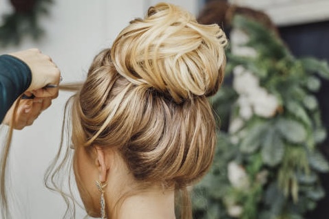 Event Hair - Up Doo at Echelon Beauty and Glam Bar in Dallas, TX