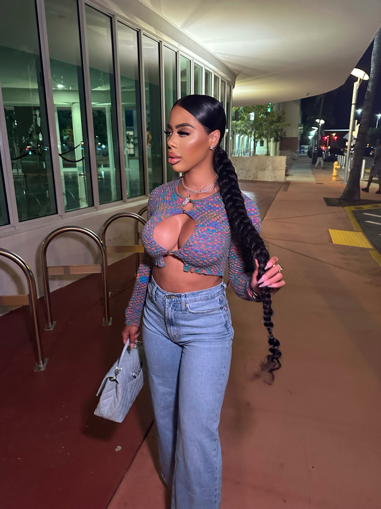 Butterfly Flarred Braided Ponytail
