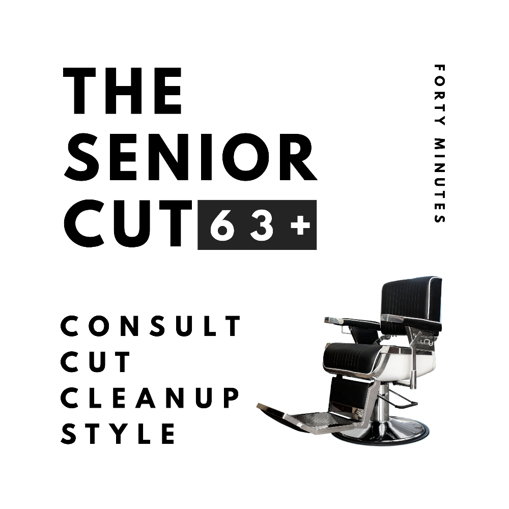 Senior Haircut 63+