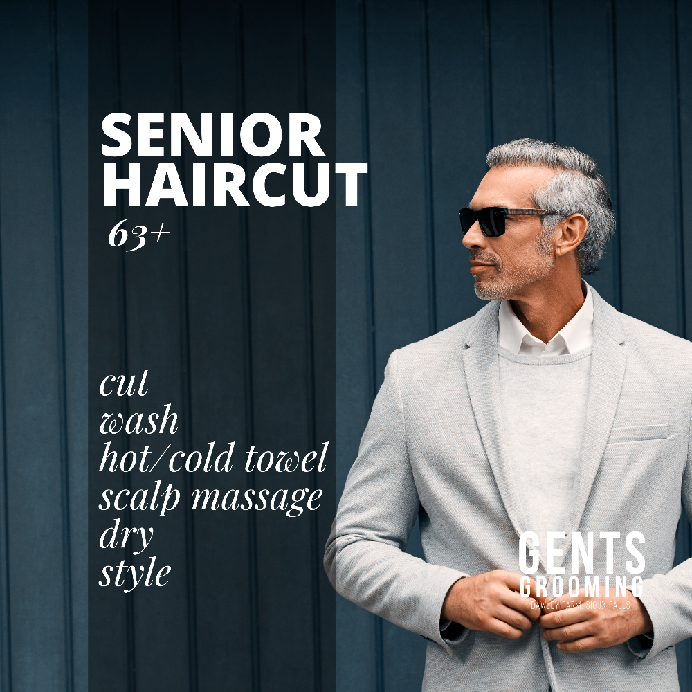 Senior Haircut 63+