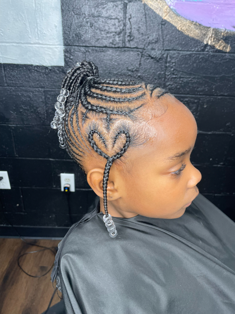 Kids Cornrows (10yrs & Under)