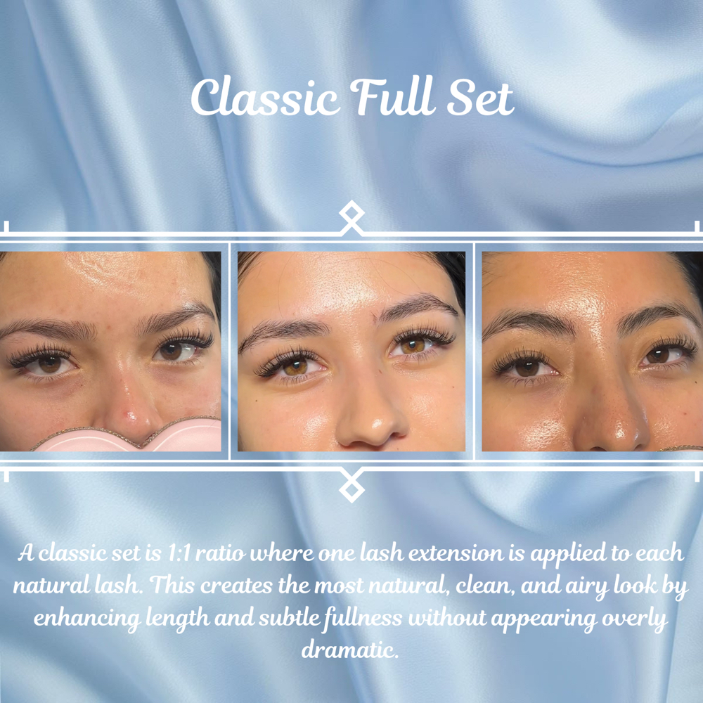 Classic Full Set at Lash w Nikki in Clovis, CA