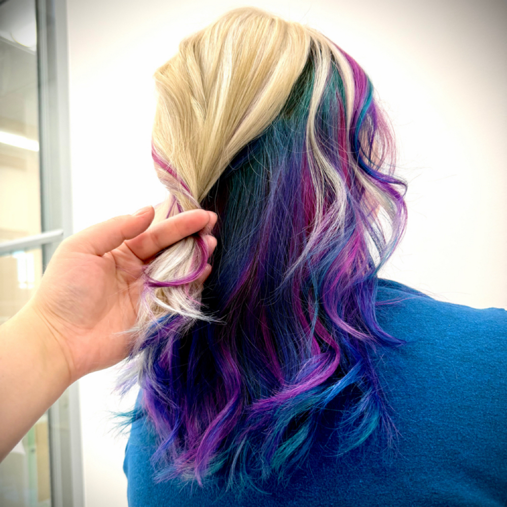 Peekaboo Highlights at North & South Styles by Jordan in Wake Forest, NC