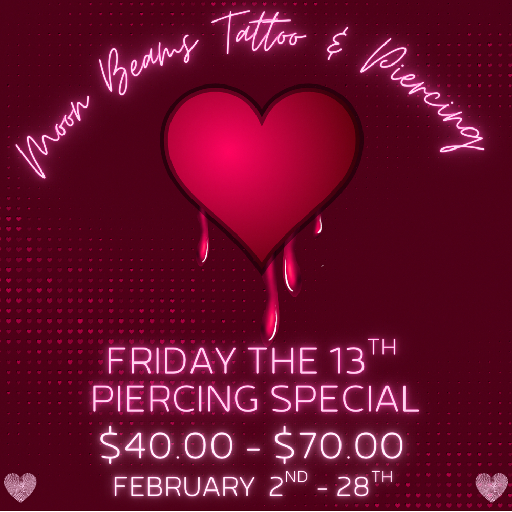 ♥️VALENTINES PIERCING SPECIAL♥️