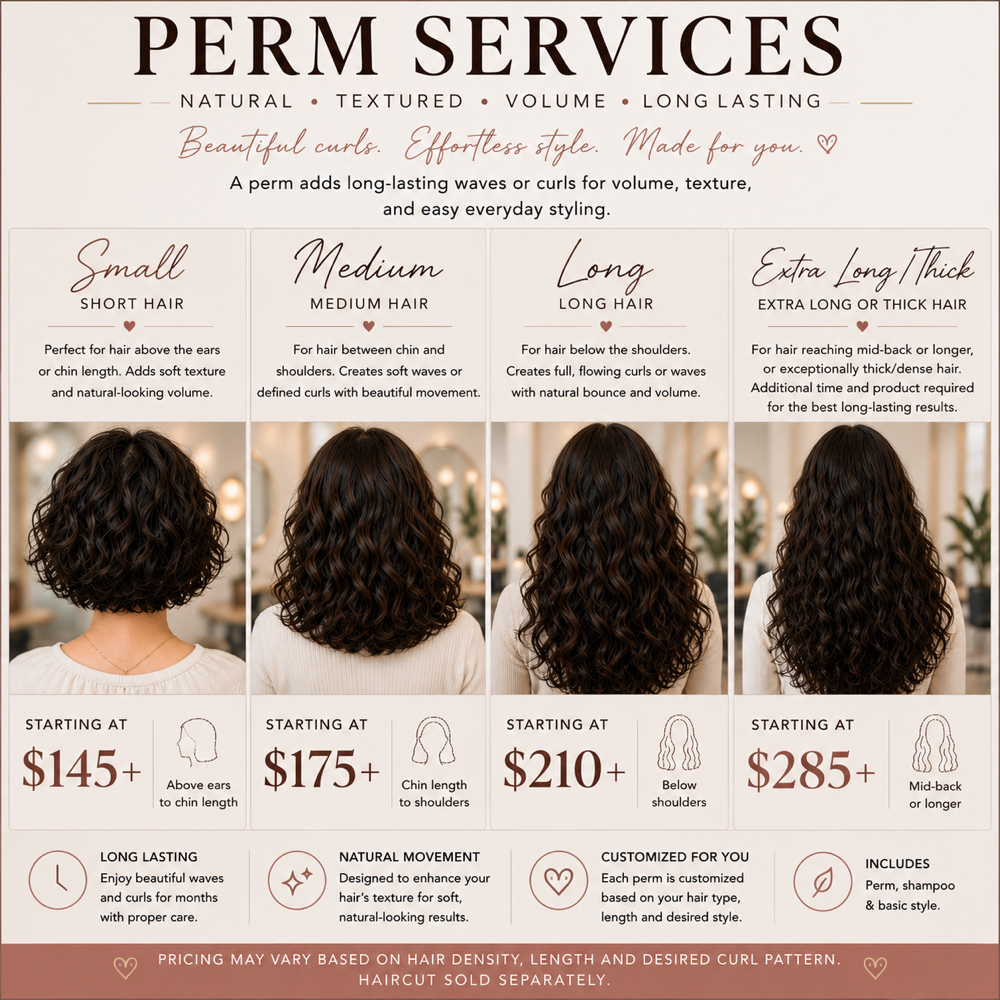 Long Hair Perm at Ks.allaboutstyle in Columbia, SC