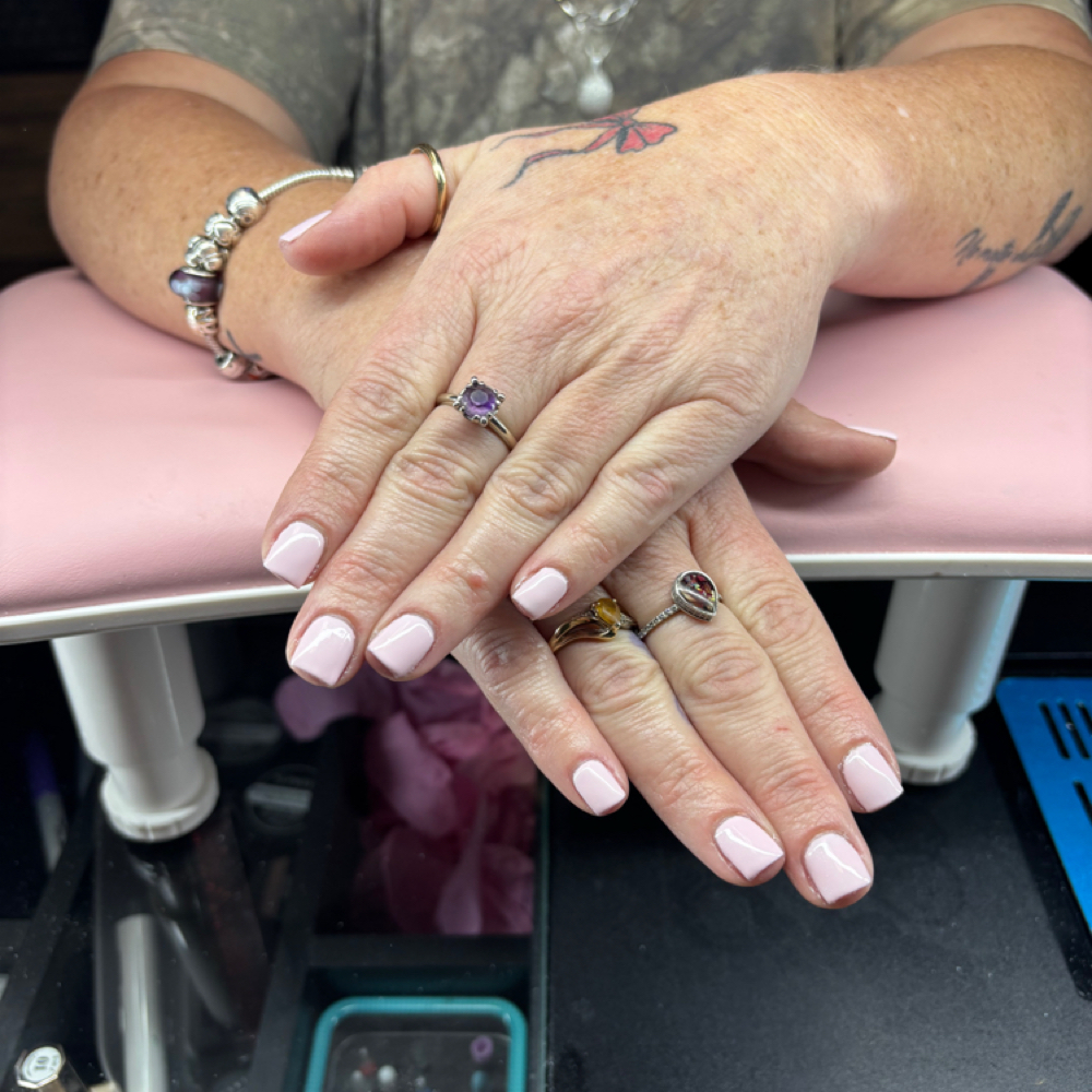 Builder Gel Manicure at Witt Nail co in Lake Butler, FL