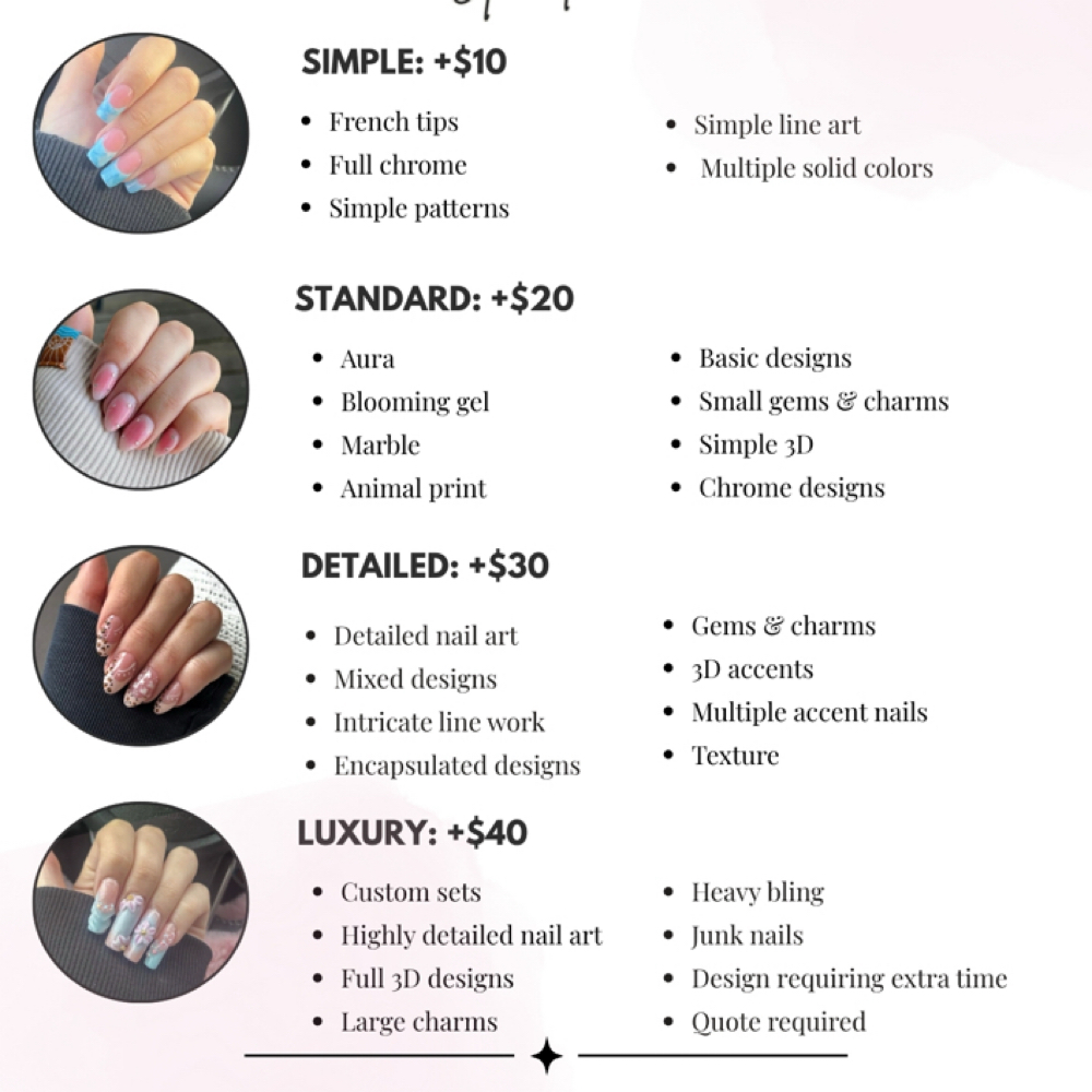 Nail Art Add On (Luxury) at Nails by Solana in Farmington, MI