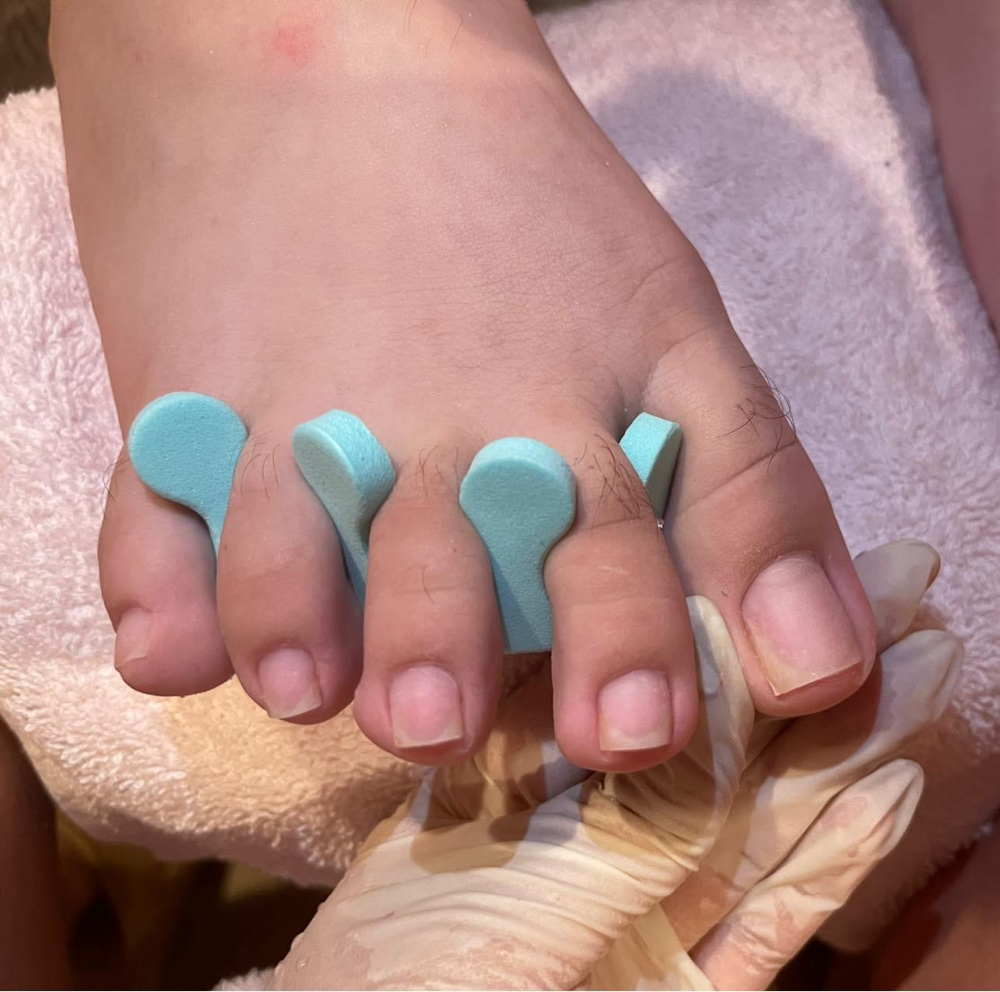 Jelly Pedis at The Nail Mafia in Meridian, MS